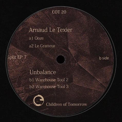 Arnaud Le Texier & Unbalance - Split EP 7