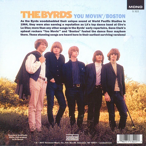 The Byrds - You Movin' / Boston