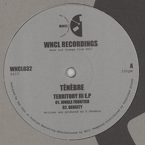 Tenebre - Territory III EP