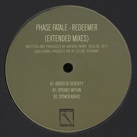 Phase Fatale - Redeemer Extended Mixes