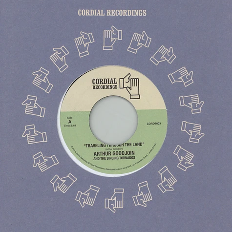 Arthur Goodjoin & The Singing Tornados - Traveling Through The Land / Stop This Fussing