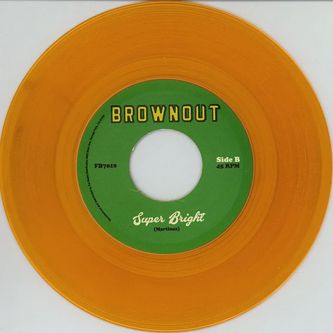 Brownout - You Don't Have To Fall / Super Bright Gold Vinyl Edition