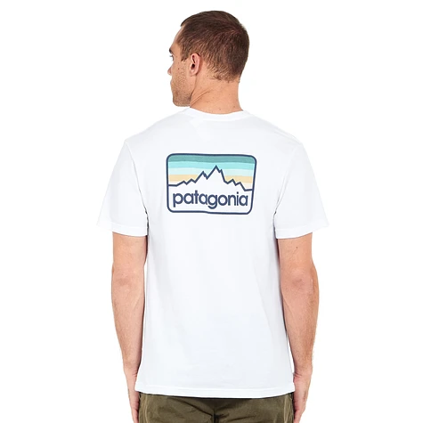 Patagonia - Line Logo Badge Cotton Poly Responsibili-Tee