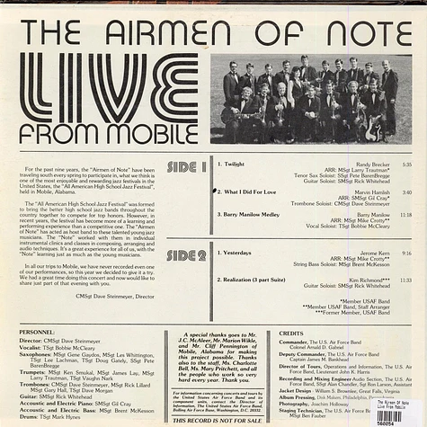 The Airmen Of Note - Live From Mobile