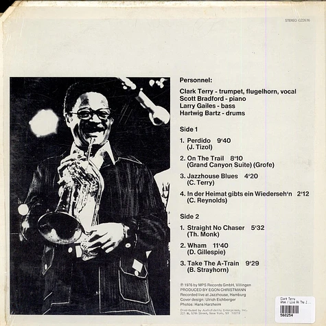 Clark Terry - Wham / Live At The Jazzhouse