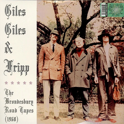 Giles, Giles And Fripp - The Brondesbury Road Tapes (1968)