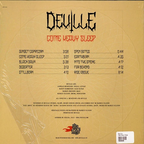 Deville - Come Heavy Sleep