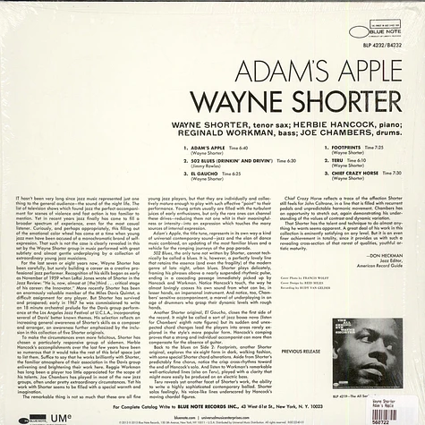 Wayne Shorter - Adam's Apple