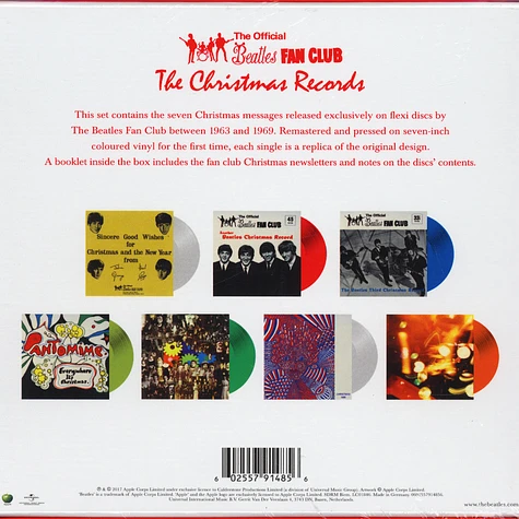 The Beatles - The Christmas Records 7inch Box