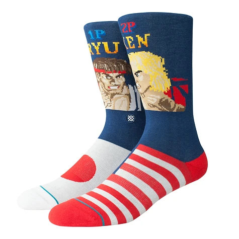 Stance x Street Fighter II - Ryu Vs Ken Socks