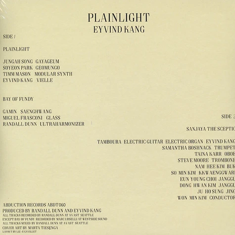 Eyvind Kang - Plainlight