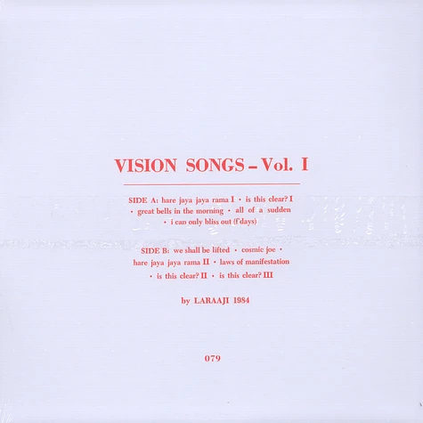 Laraaji - Vision Songs