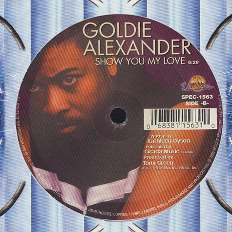 Goldie Alexander - Knocking Down Love / Show You My Love