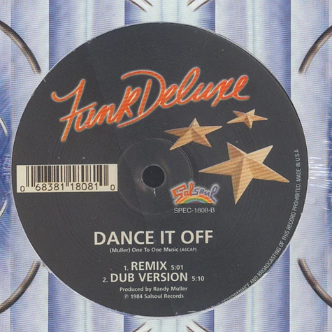 Funk Deluxe - This Time / Dance It Off