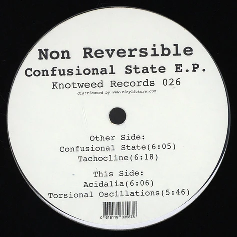 Non Reversible - Confusional State EP