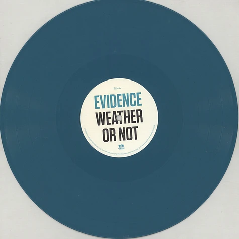 Evidence of Dilated Peoples - Weather Or Not Blue Vinyl Edition