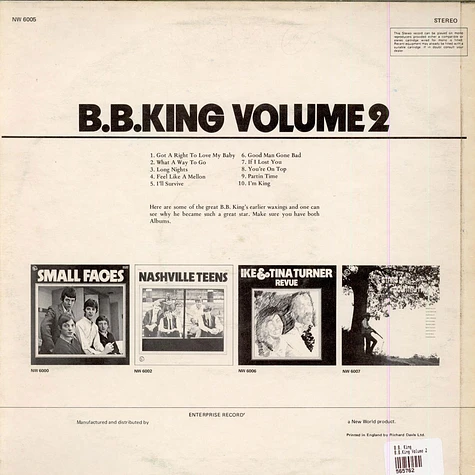 B.B. King - B.B.King Volume 2