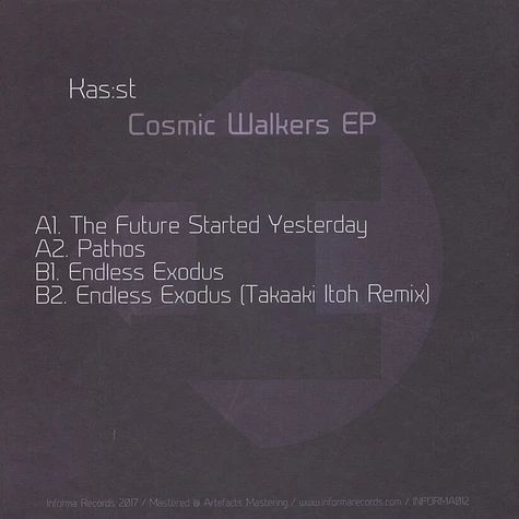 Kas:st - Cosmic Walkers EP