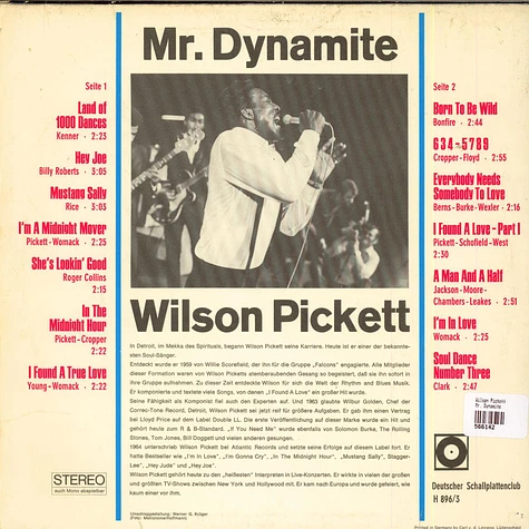 Wilson Pickett - Mr. Dynamite