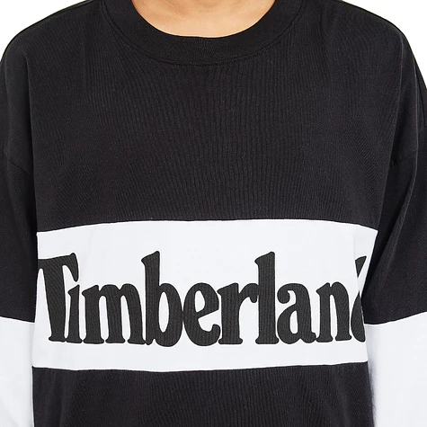 Timberland - LS Oversized Tee Linear Logo