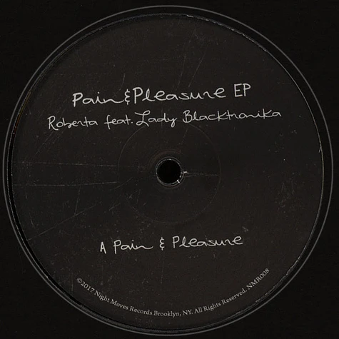 Roberta - Pain & Pleasure EP Feat. Lady Blacktronika