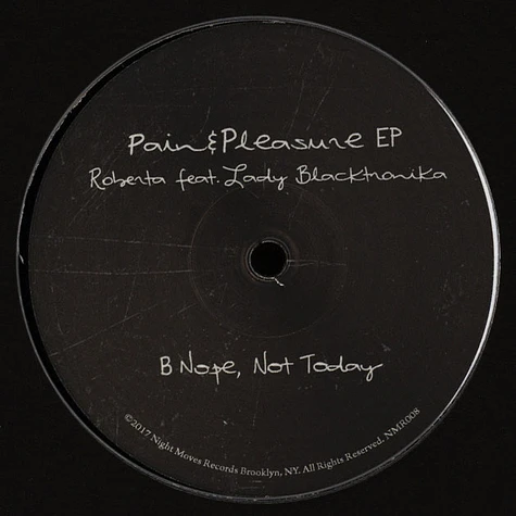 Roberta - Pain & Pleasure EP Feat. Lady Blacktronika