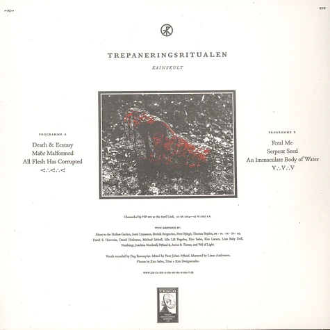 Trepaneringsritualen - Kainskult Red Vinyl Edition