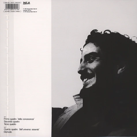 Luciano Cilio - Dialoghi Del Presente Clear Vinyl Edition
