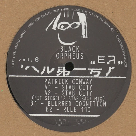 Patrick Conway - Orpheus 006
