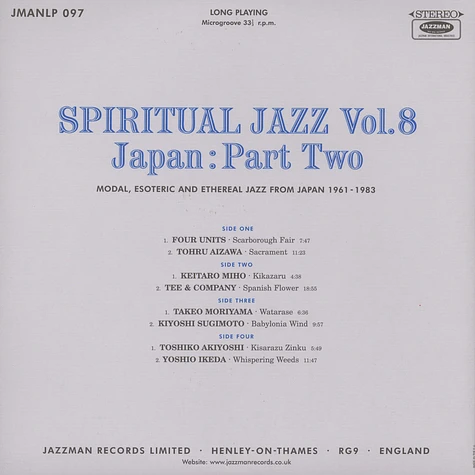 Spiritual Jazz - Volume 8: Japan, Part 2