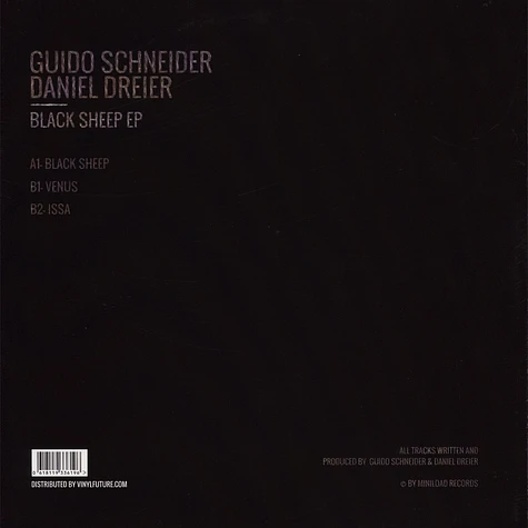 Guido Schneider & Daniel Dreier - Black Sheep EP