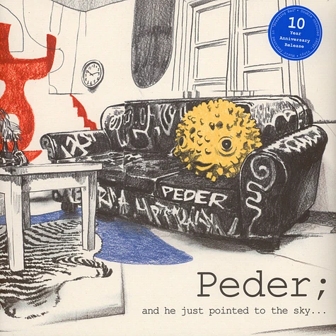 Peder - And He Just Pointed To The Sky Blue Vinyl Edition