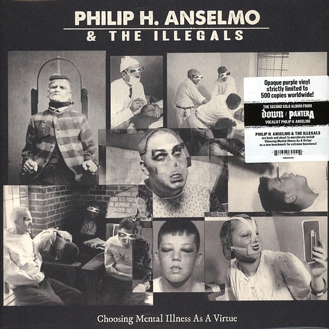 Philip H. Anselmo & The Illegals - Choosing Mental Illness As A Virtue Purple Vinyl Edition