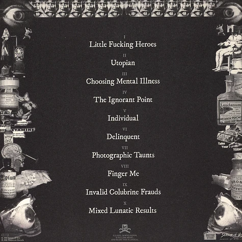 Philip H. Anselmo & The Illegals - Choosing Mental Illness As A Virtue Purple Vinyl Edition