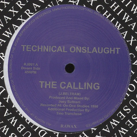 Technical Onslaught (Joey Beltram) - The Calling