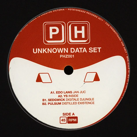 V.A. - Unknown Data Set