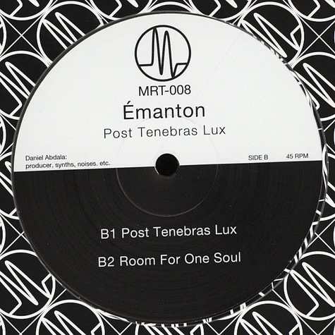 Emanton - Post Tenebras Lux