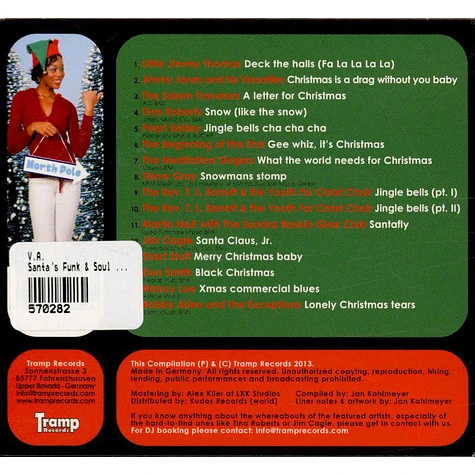 V.A. - Santa's Funk & Soul Christmas Party - Vol. 2