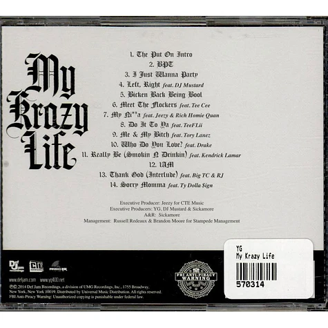 YG - My Krazy Life
