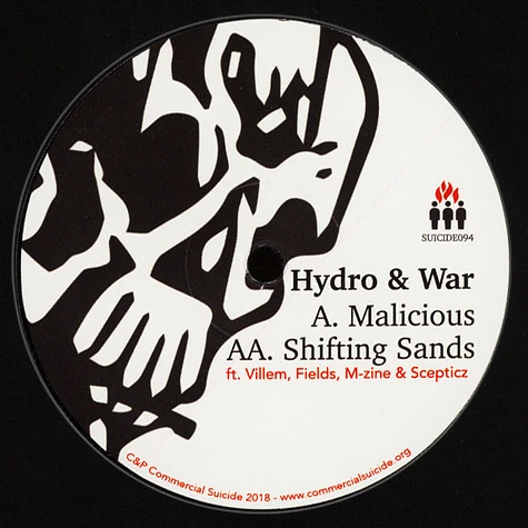 Hydro & War - Malicious / Shifting Sands
