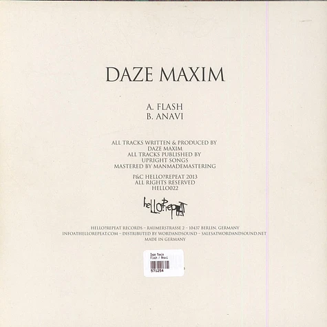 Daze Maxim - Flash / Anavi
