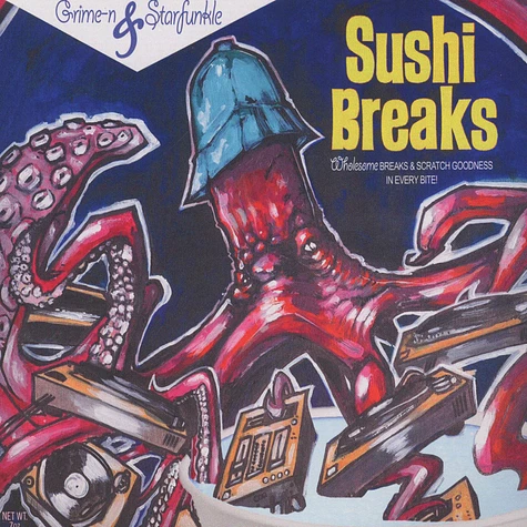 Grime-n & Starfunkle - Sushi Breaks Blue Vinyl Edition