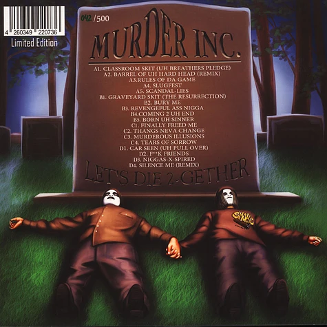 Murder Inc. - Let's Die Together Green Vinyl Edition