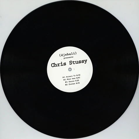 Djebali presents Chris Stussy - EP