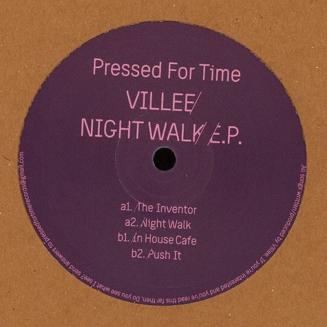 Villee - Night Walk EP