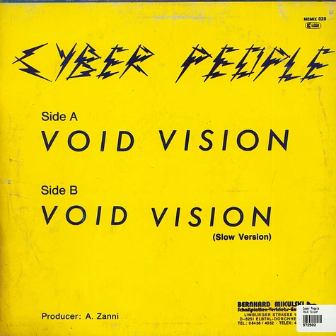 Cyber People - Void Vision