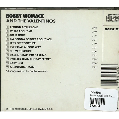 Valentinos - Bobby Womack And The Valentinos