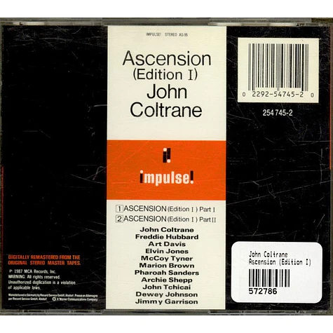 John Coltrane - Ascension (Edition I)