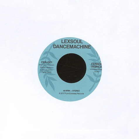 Lexsoul Dancemachine - Coconuts / Feriado Tropical Black Vinyl Edition