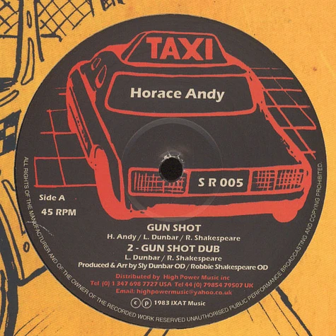 Horace Andy - Gun Shot